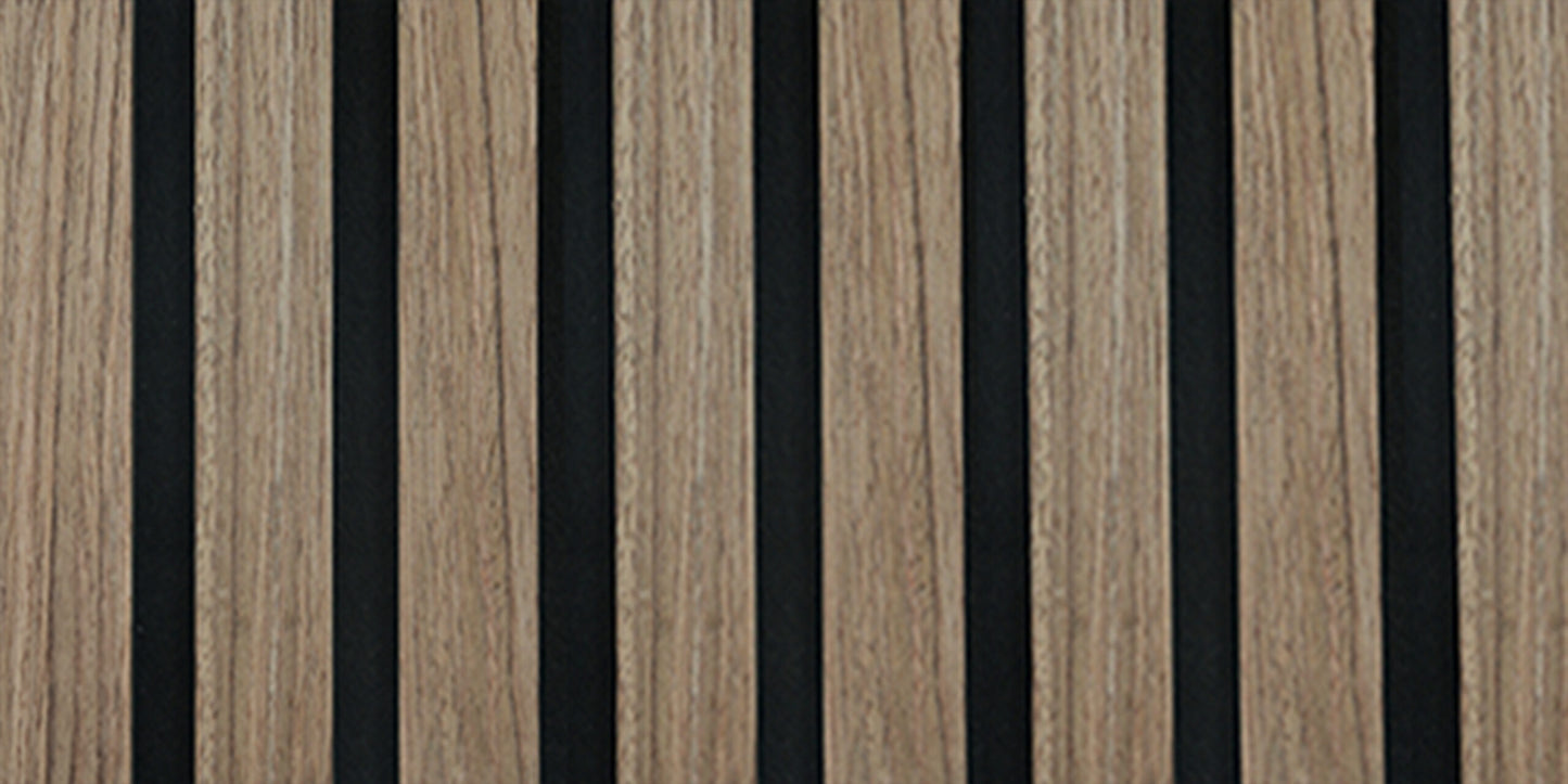 Pannello fonoassorbente WALNUT h2.400mm - Wood Lines Collection _ 36,00€/mq+iva