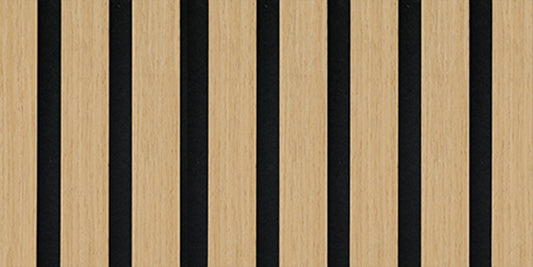 Pannello fonoassorbente WHITE OAK h2.400mm - Wood Lines Collection _ 36,00€/mq+iva