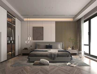 Pannello fonoassorbente SMOKE OAK h2.800mm-Wood Lines Collection_40,00€/mq+iva