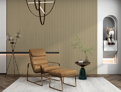 Pannello fonoassorbente WHITE OAK h2.400mm - Wood Lines Collection _ 36,00€/mq+iva